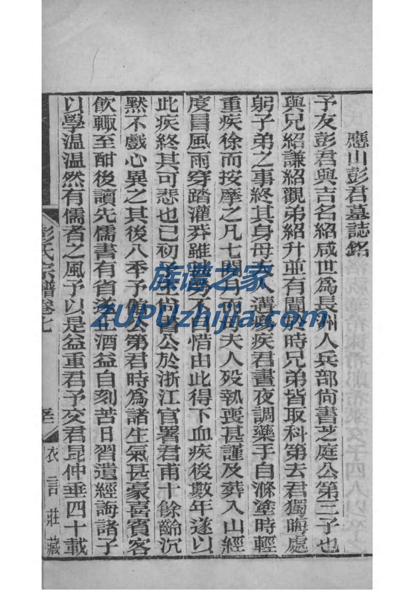 胥氏族谱