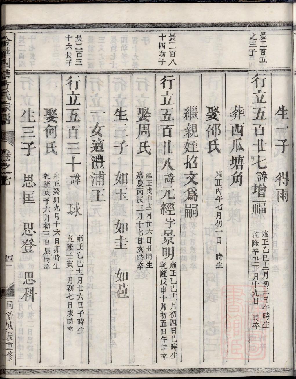 云南张氏族谱