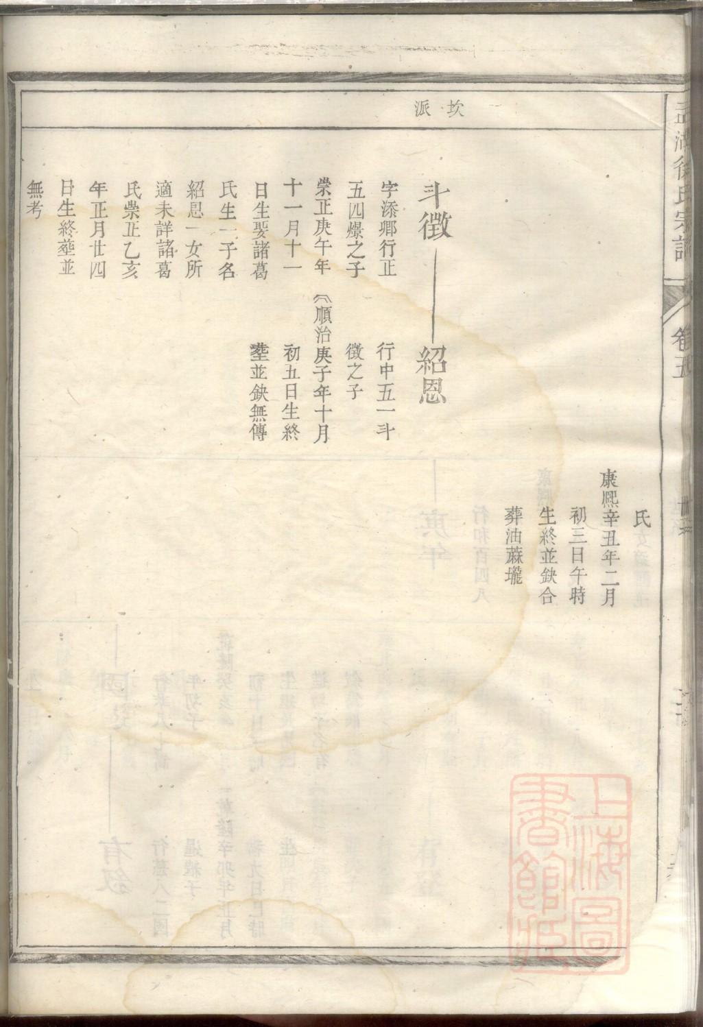 重修族谱序