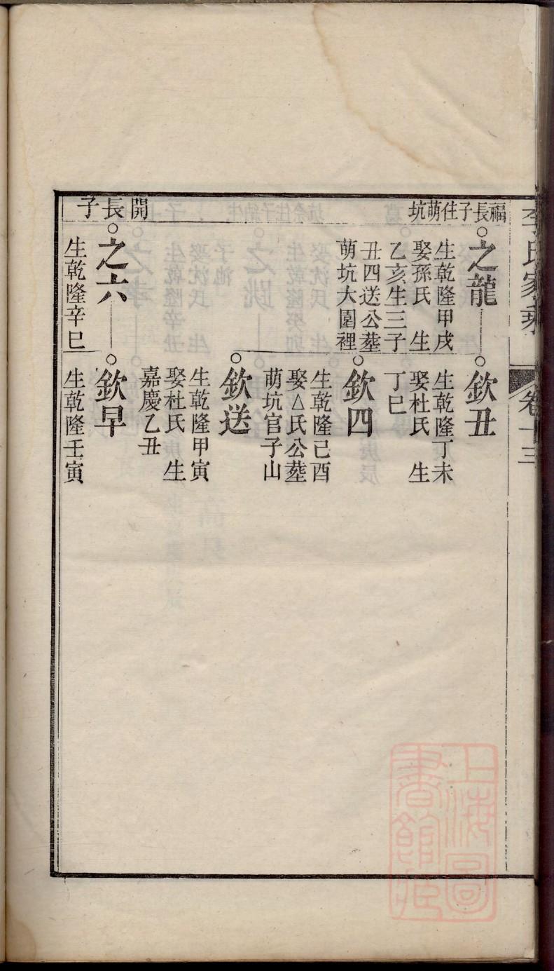 乙氏族谱查询