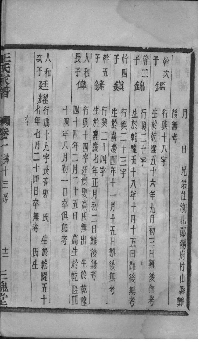 倪氏家训