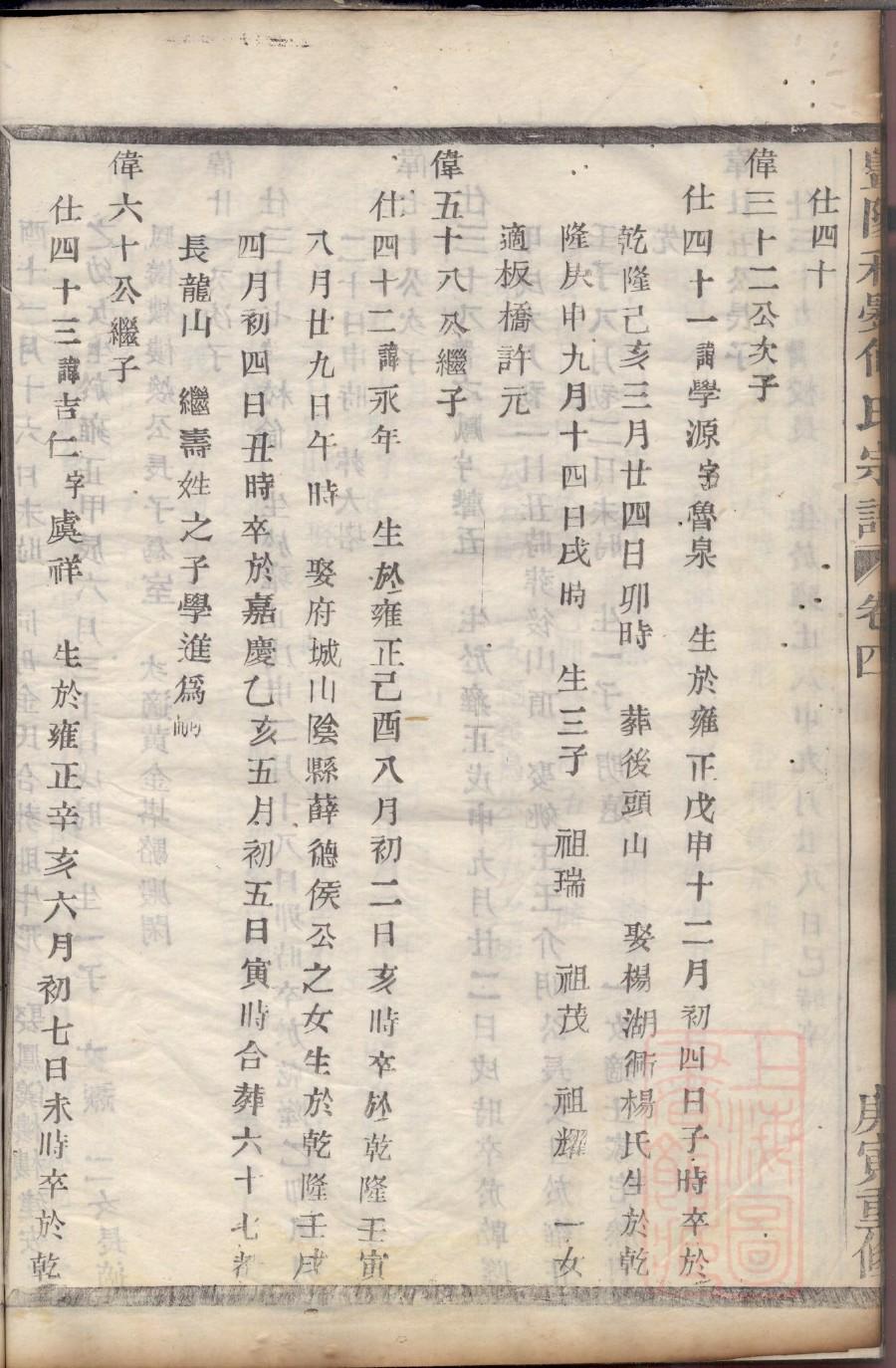 周氏族谱黑龙江分支