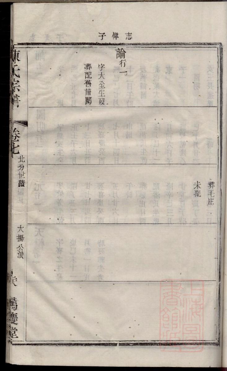 索氏族谱十六字家训