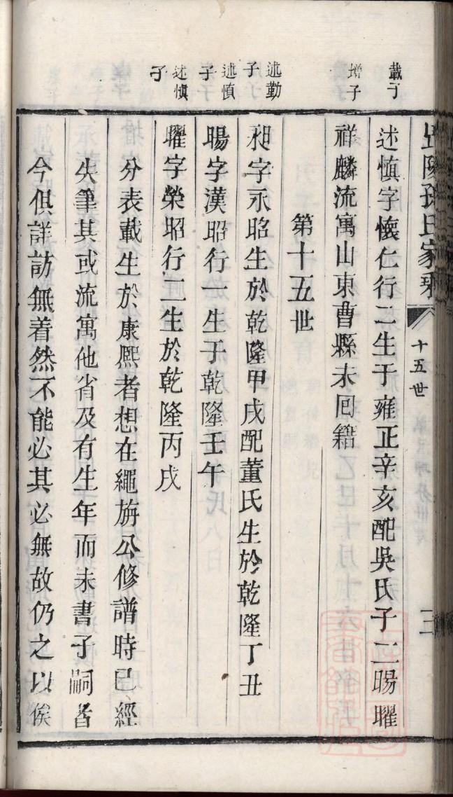 称氏族谱字辈书