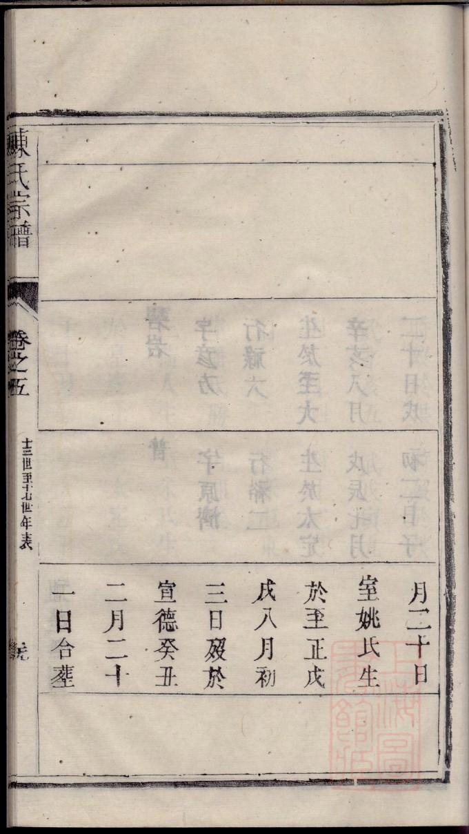 米氏族谱十六字家训