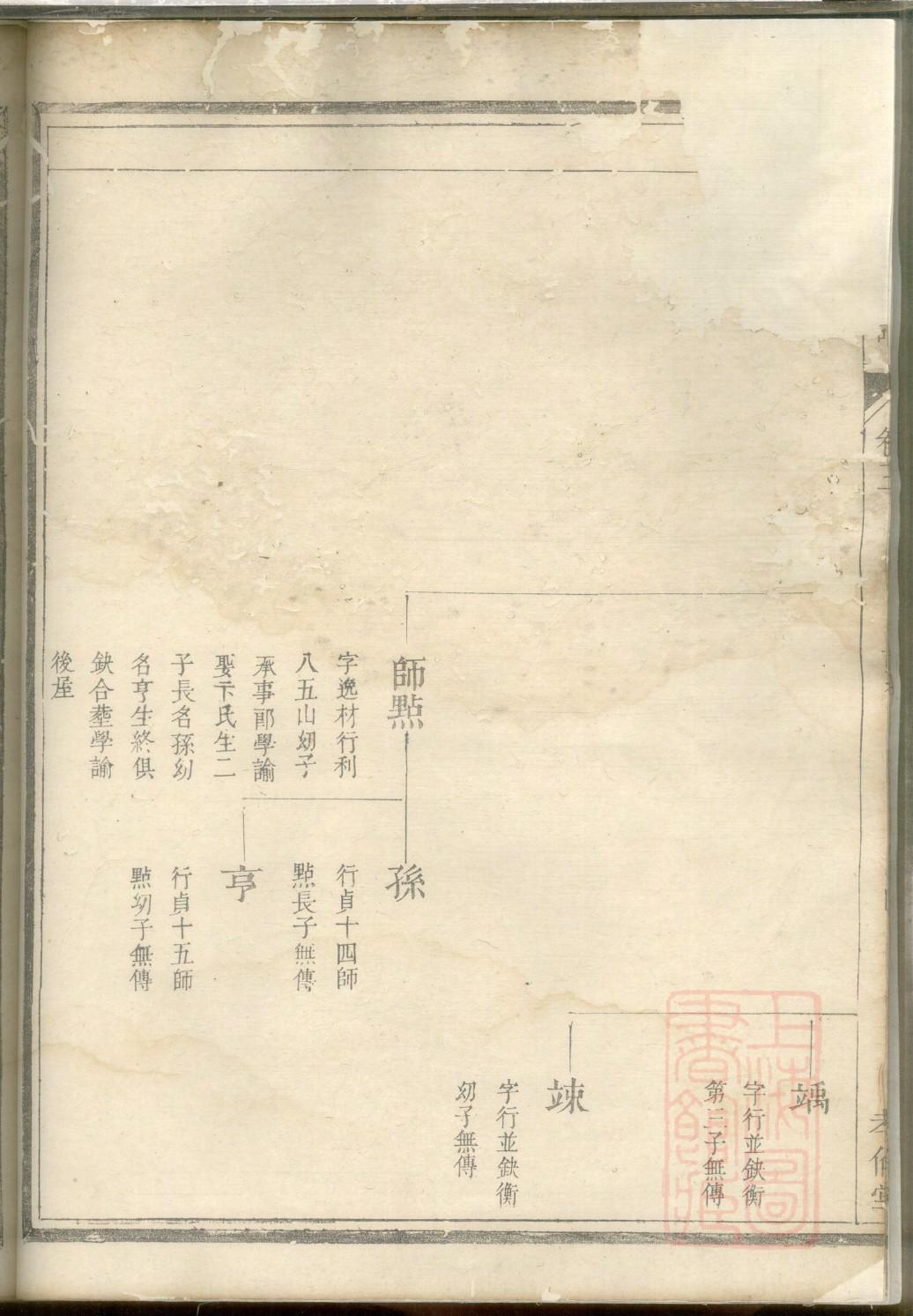 牢氏族谱的收藏价值