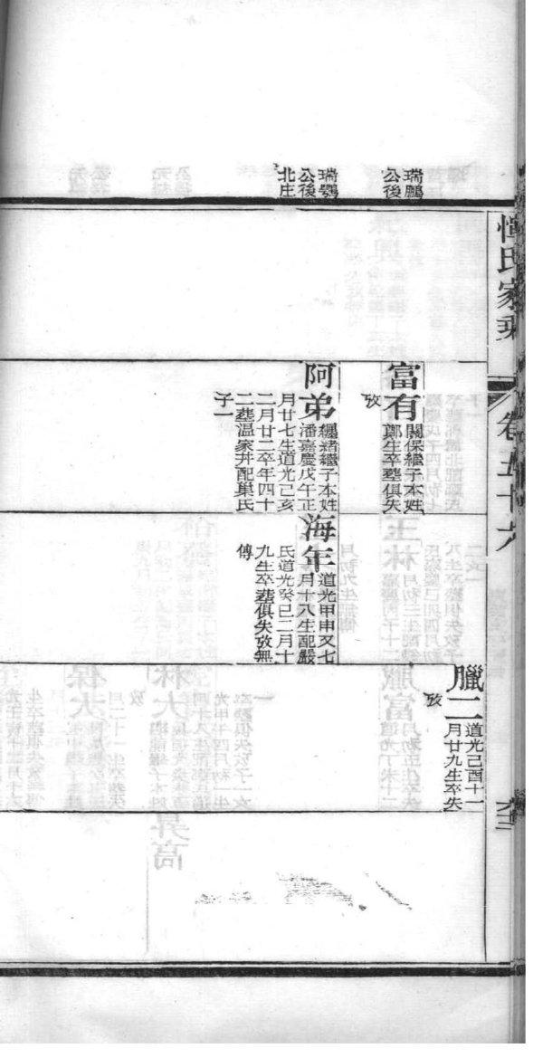 何氏族谱的收藏价值