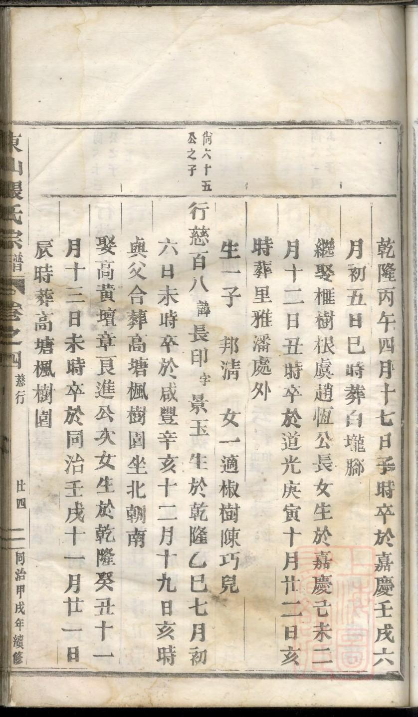彤氏族谱族规是什么