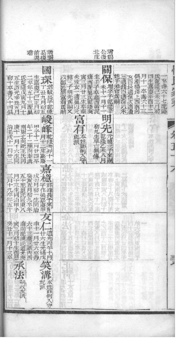 米家族谱查询