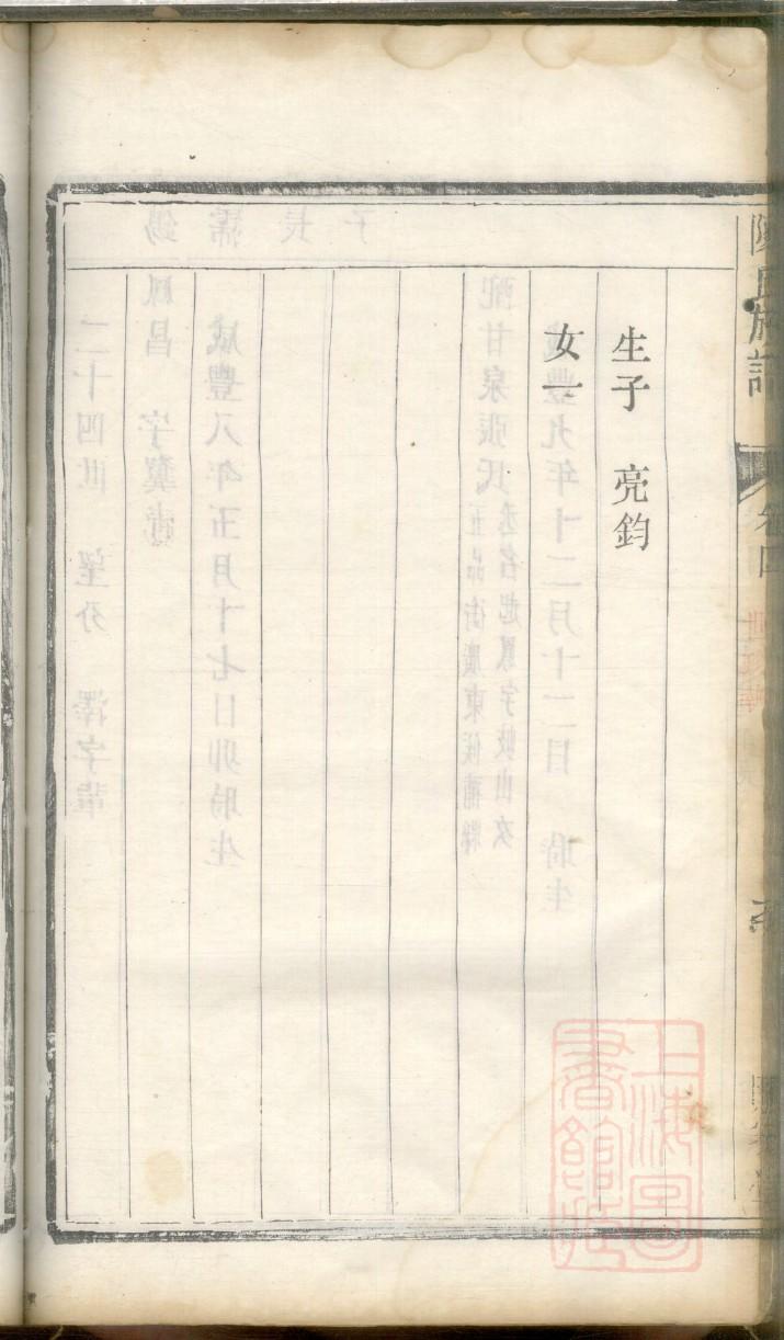 福建邱氏族谱