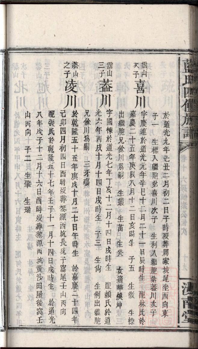 贯氏家谱全书