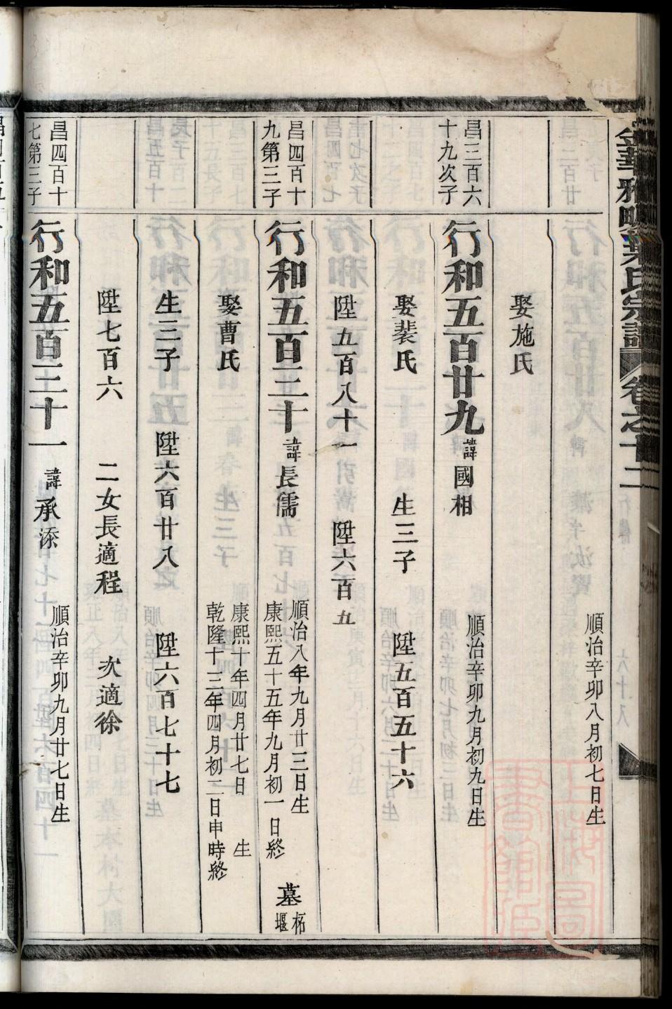 广姓族谱