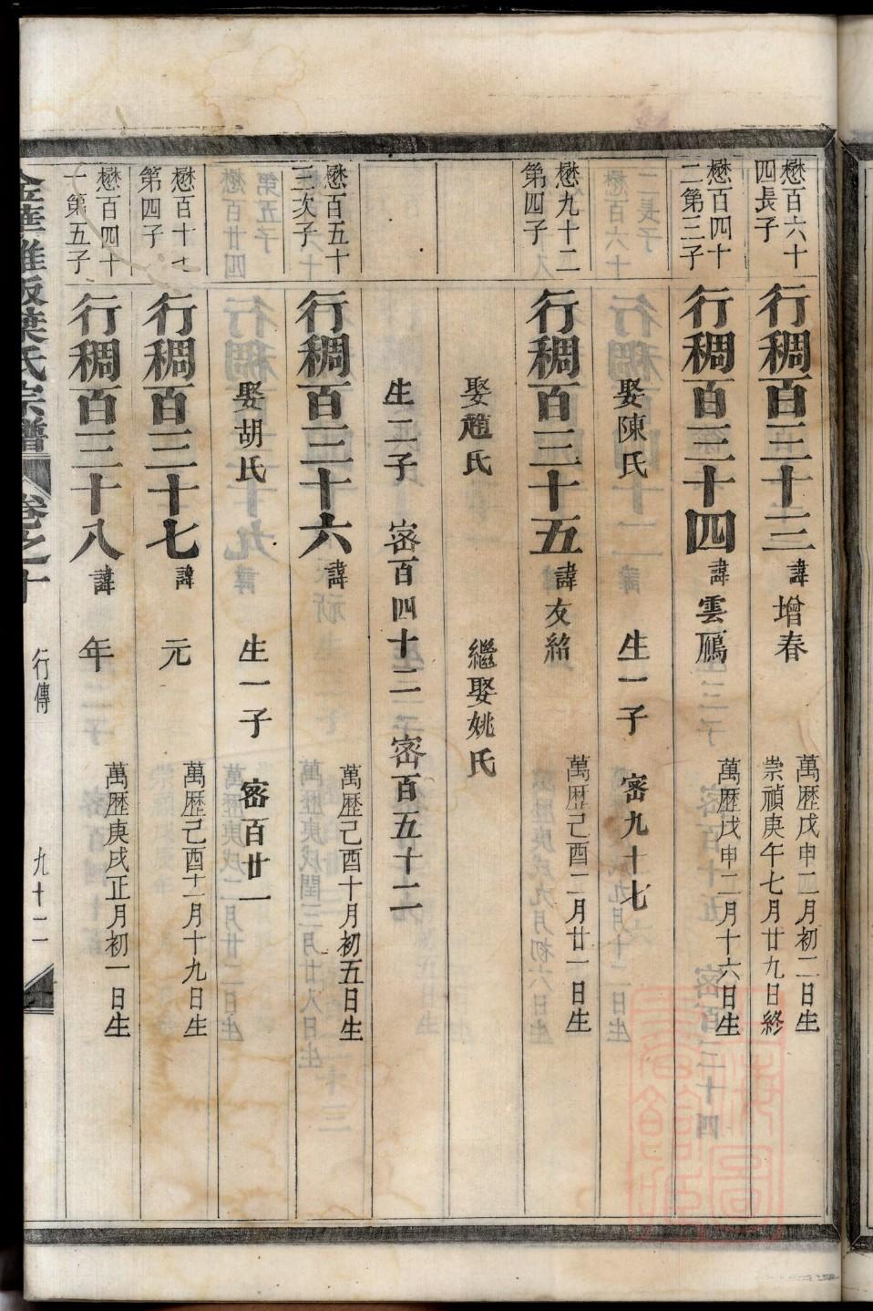 族谱查询