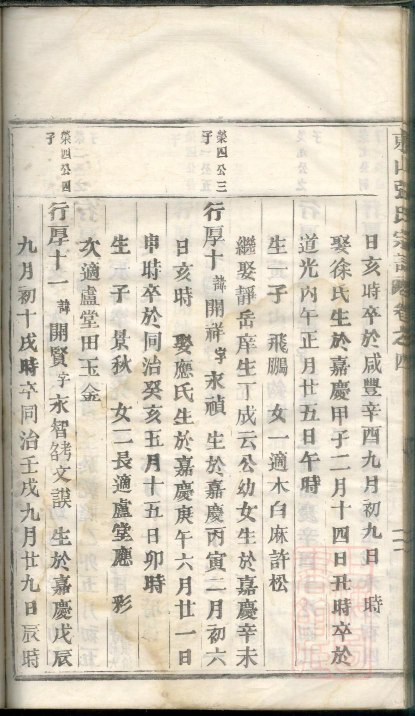 雷氏族谱序范本范文