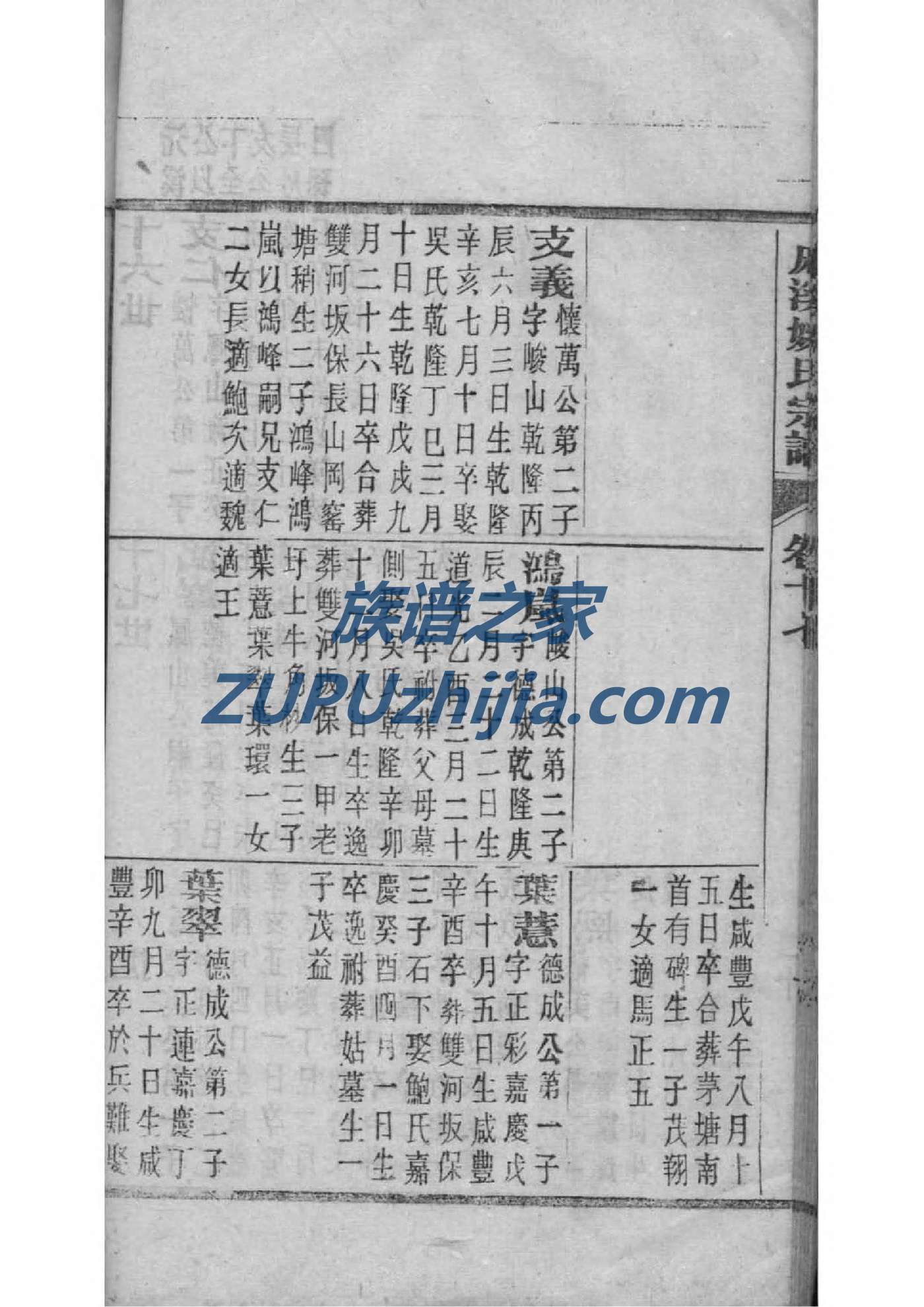 苏氏族谱网上家谱