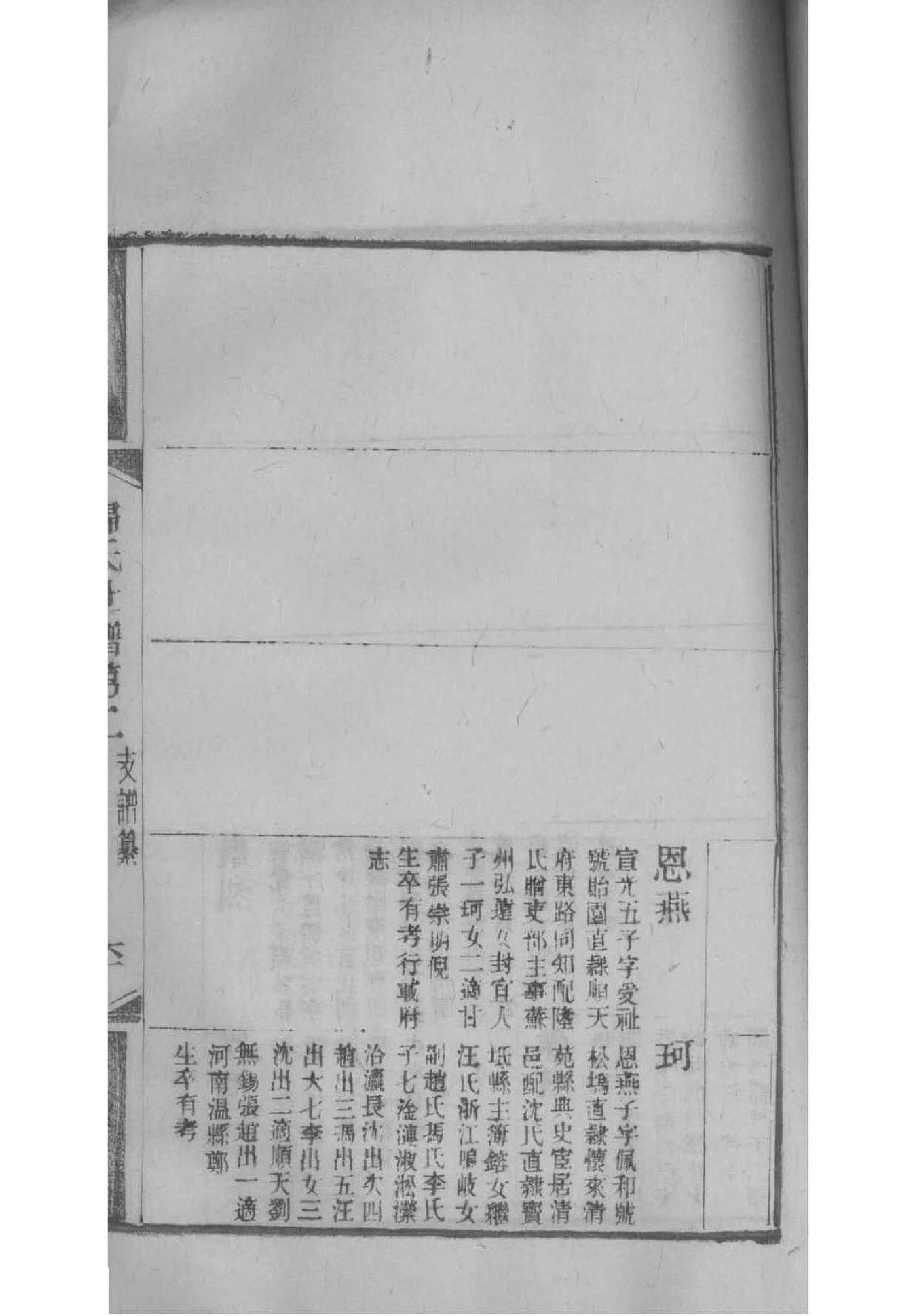 金丝楠木董氏族谱