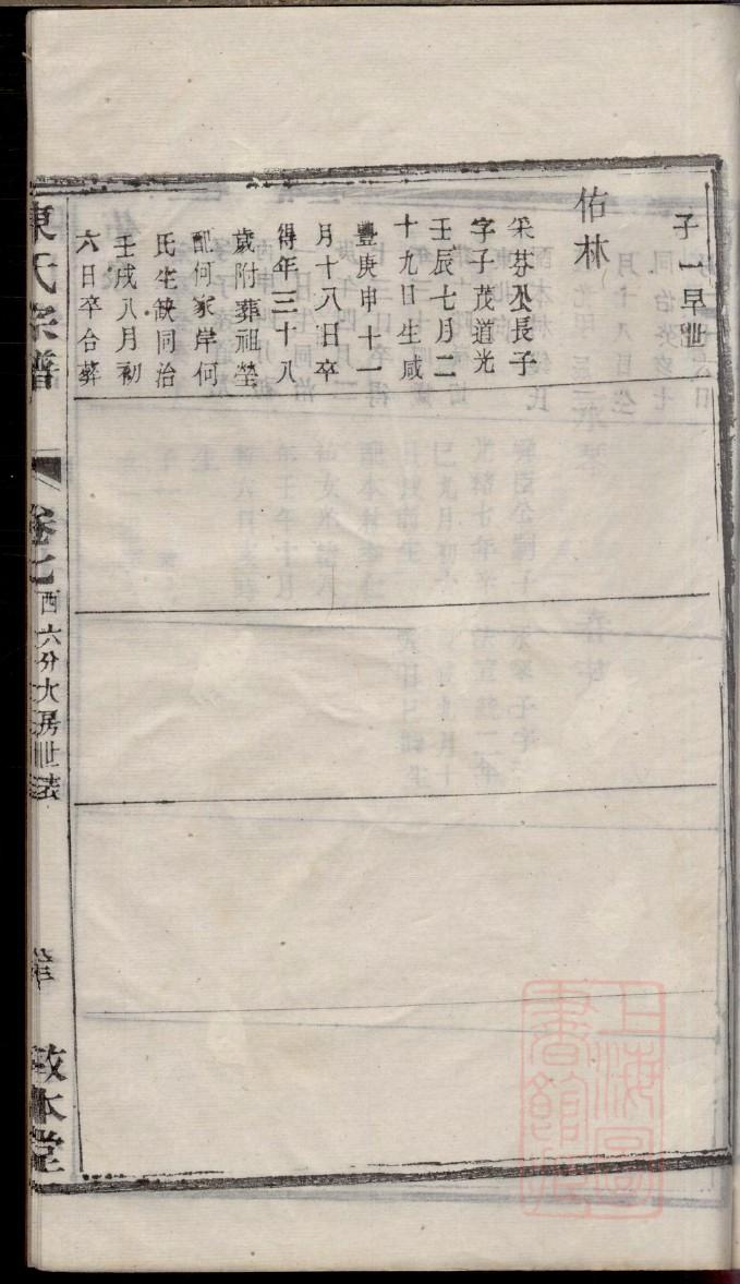 庄家族谱查询