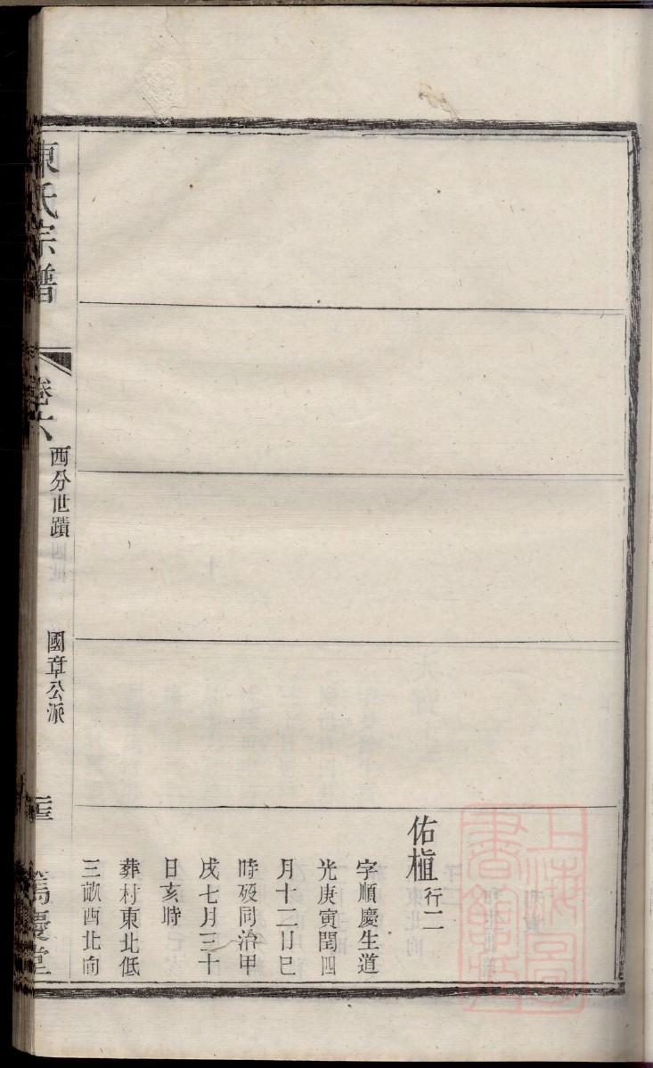 杜氏家谱字辈