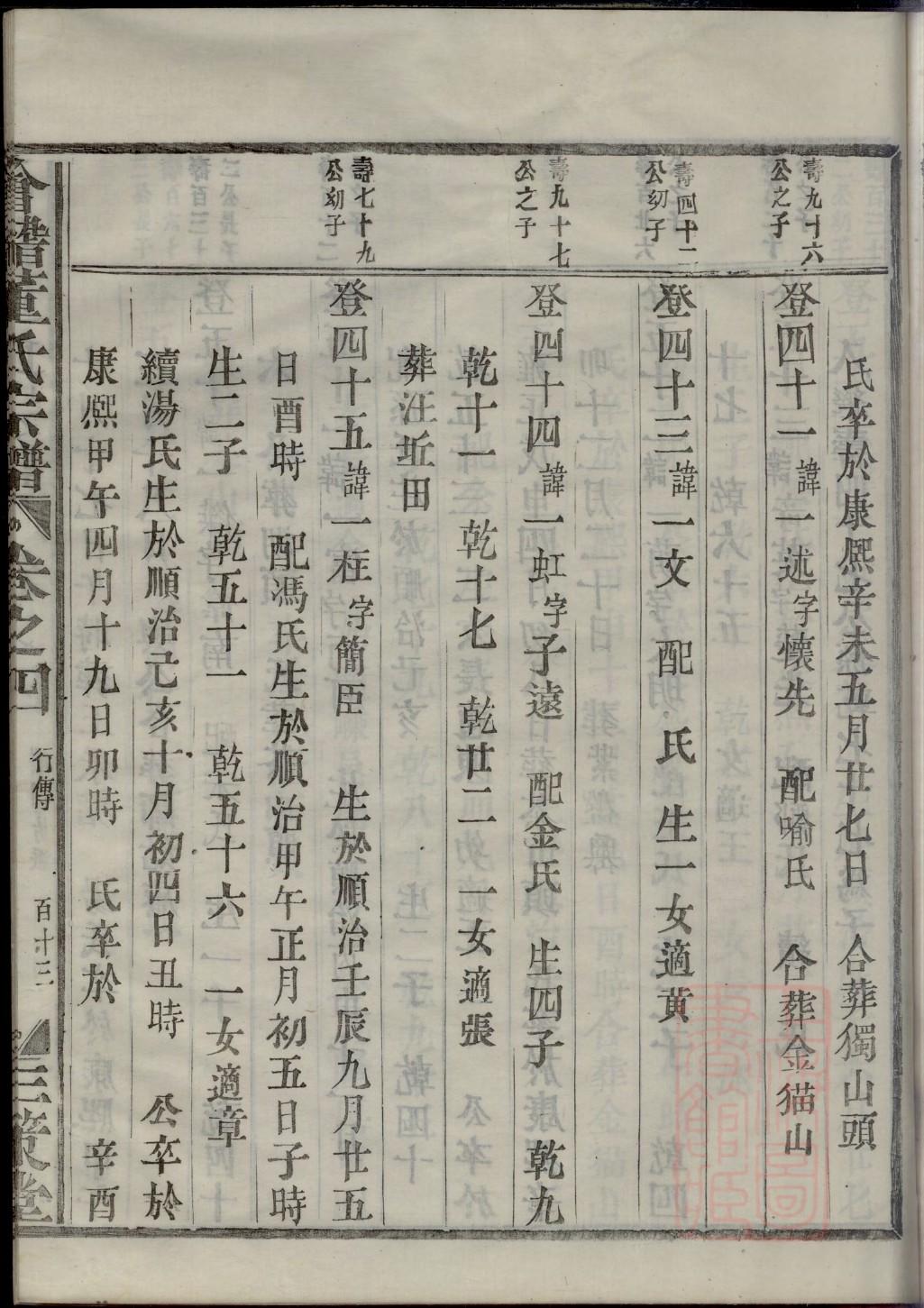 广西博白邹氏族谱