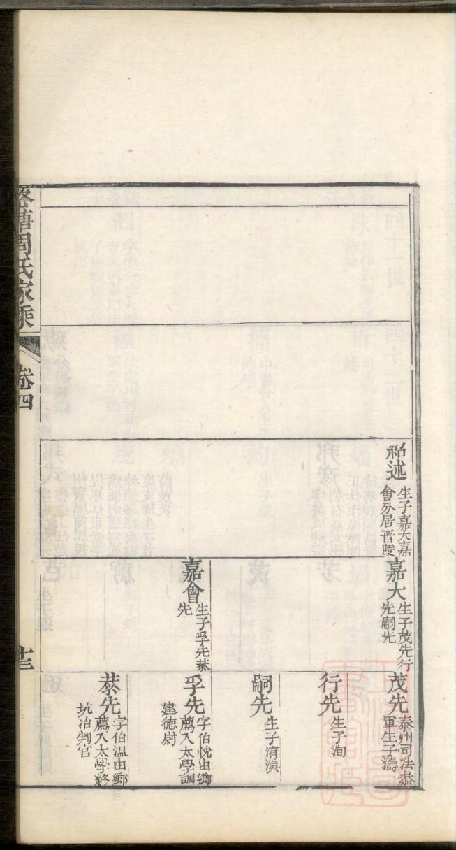 弘家族谱查询