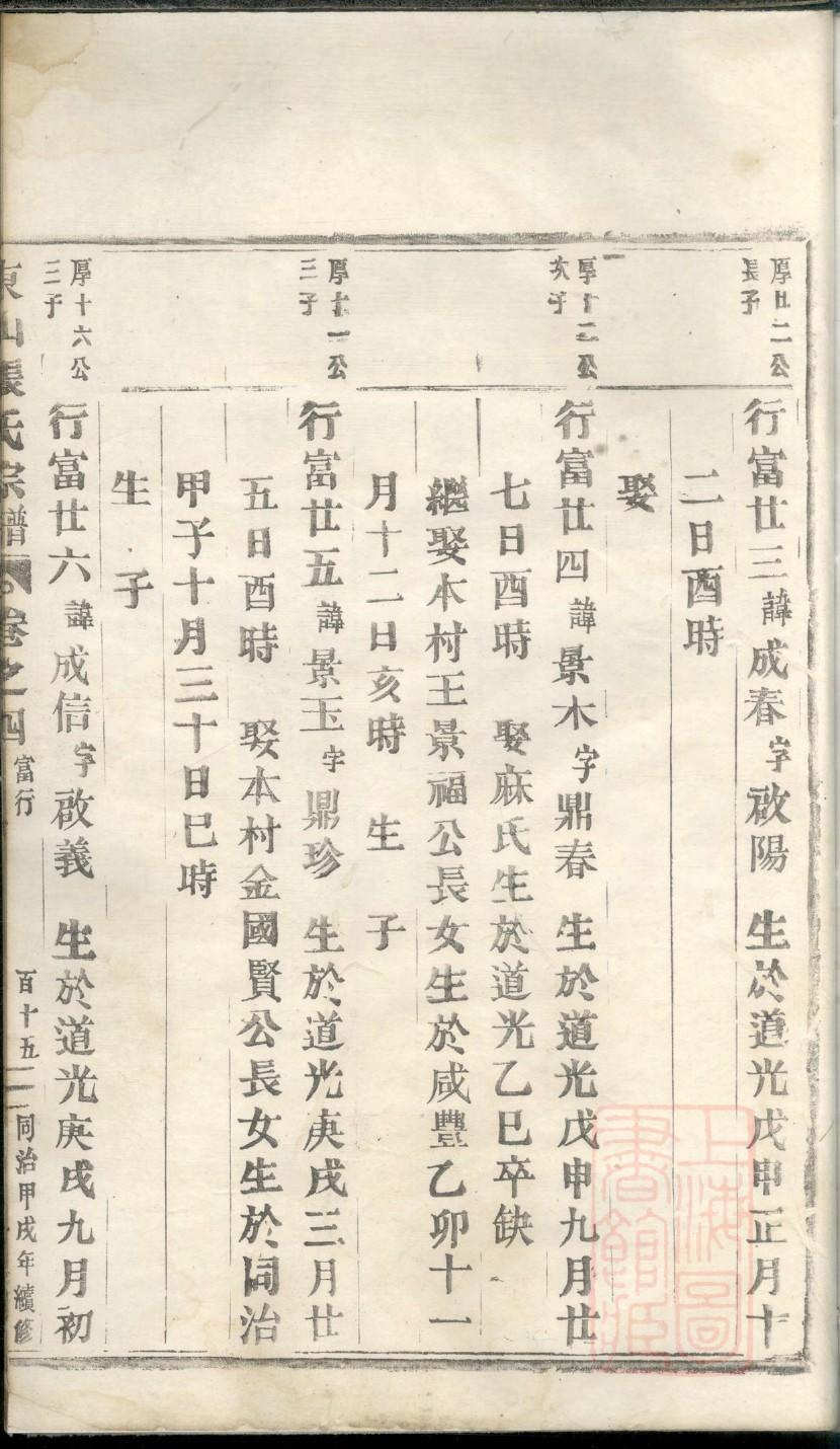 贵州陆氏族谱