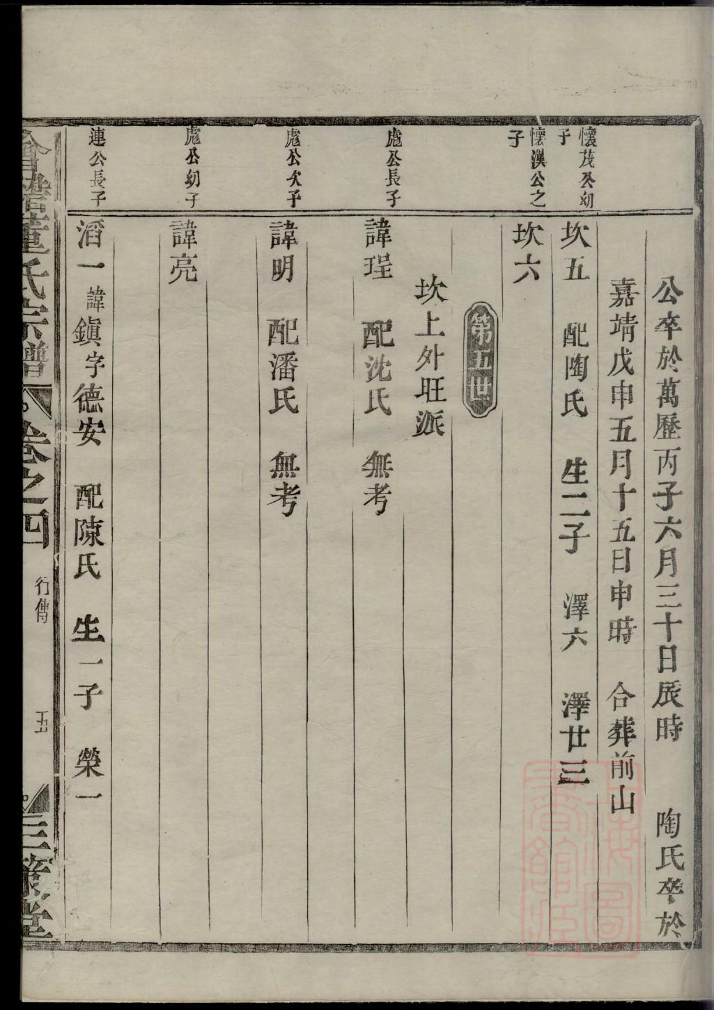 程氏家谱133世字辈