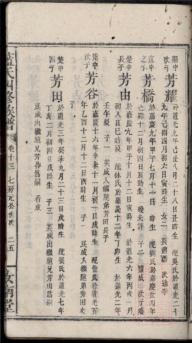 如何制作家谱表格