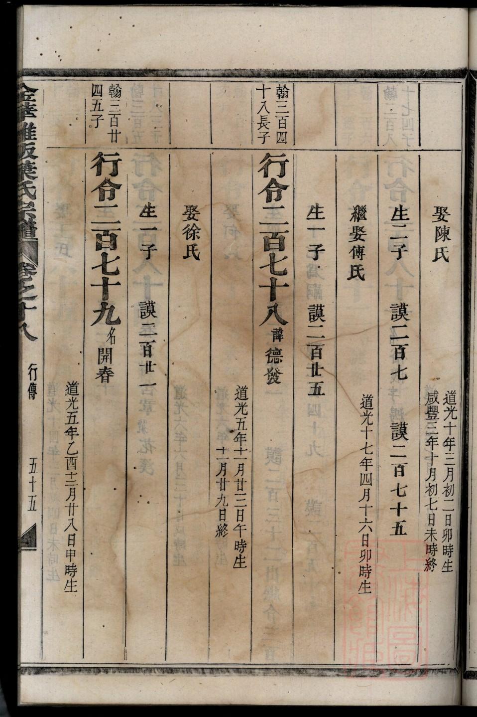 谭家族谱查询