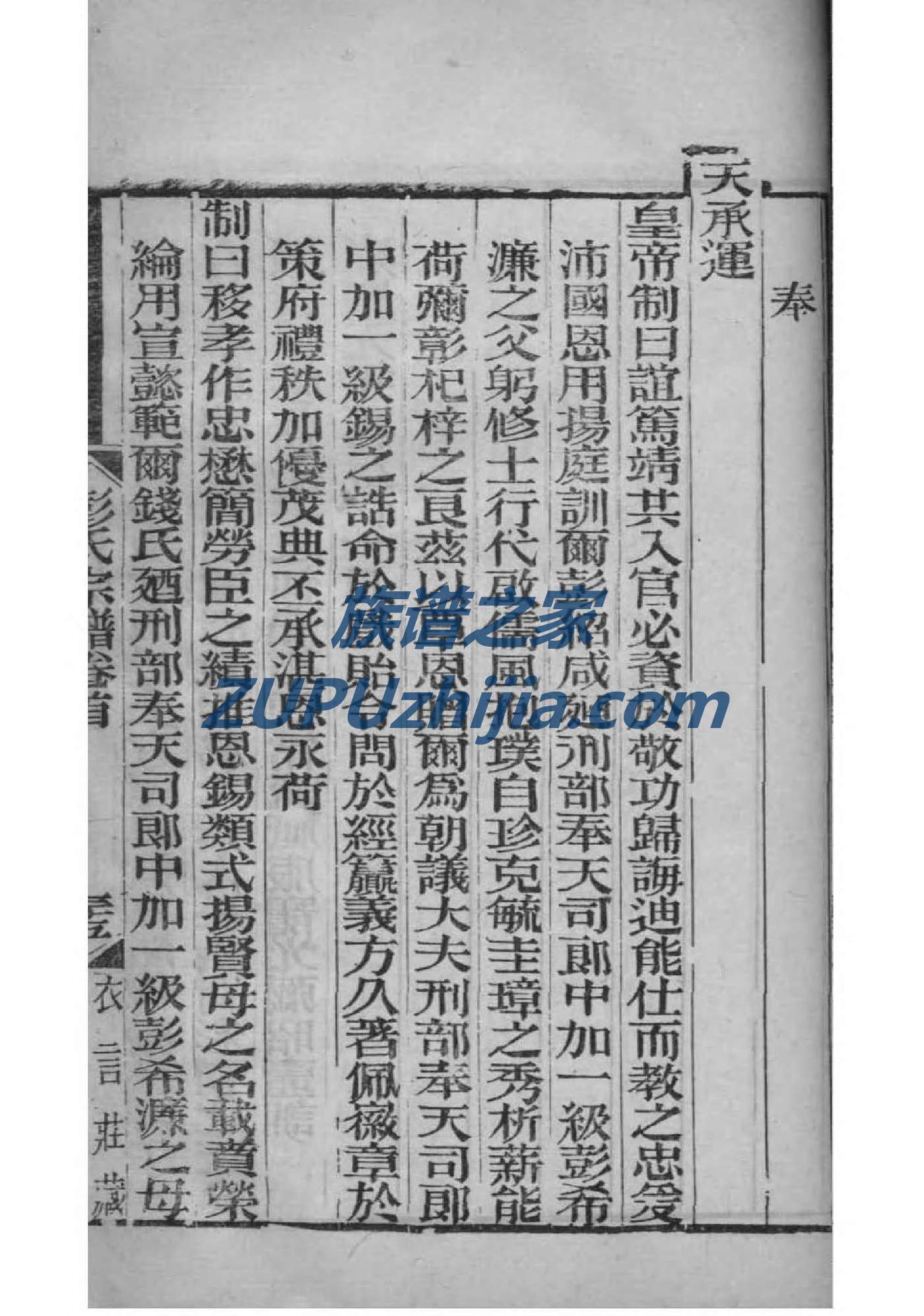 山东菏泽马氏族谱
