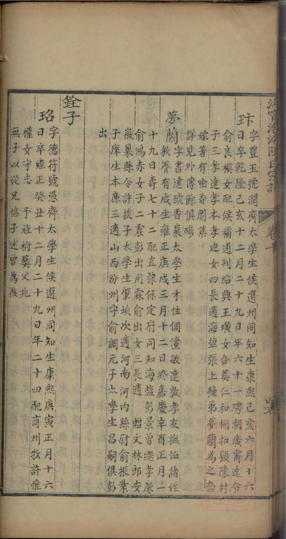 邵氏族谱字辈大全集