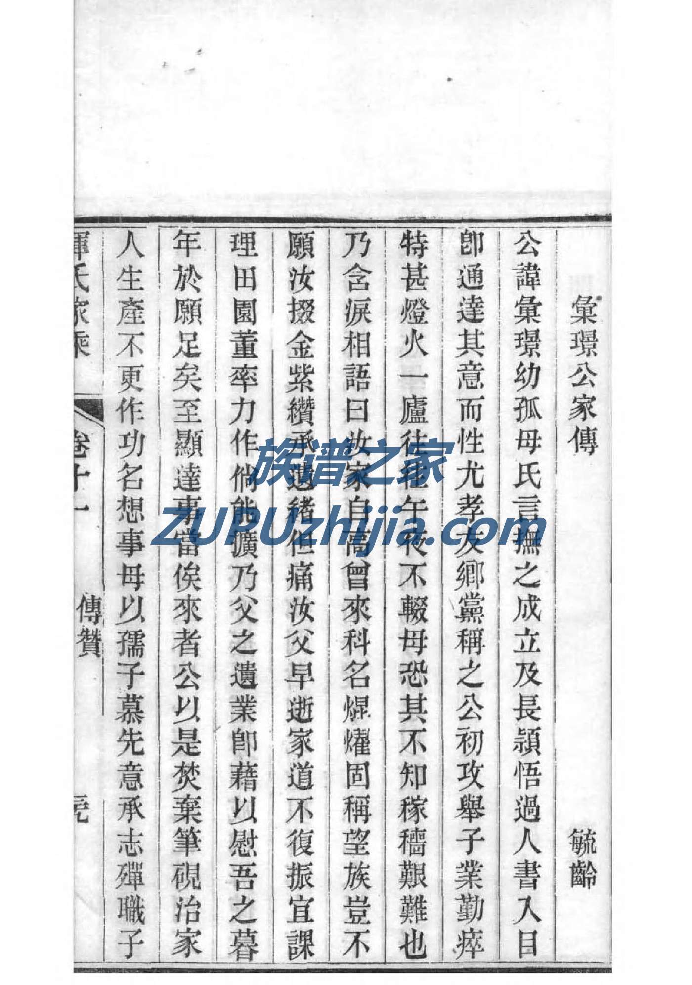 胡氏族谱序范本范文