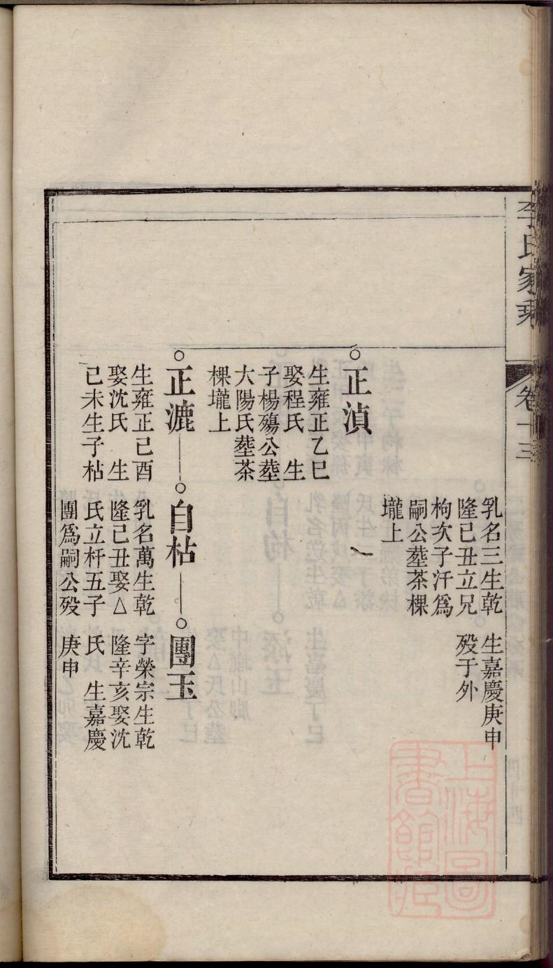柴氏族谱的收藏价值