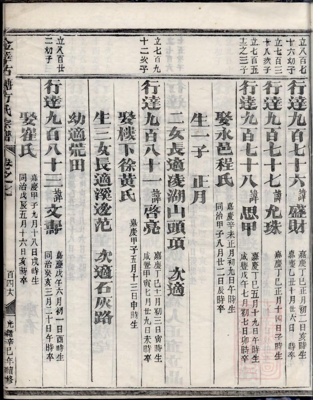湖北胡氏族谱最新字辈