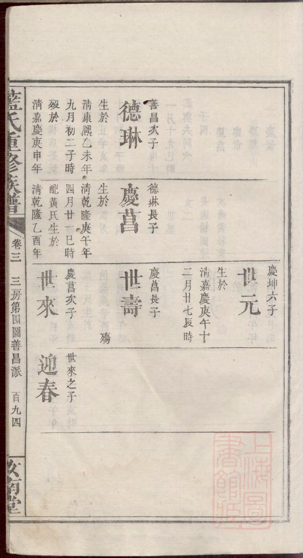 随氏家谱族谱在哪里看
