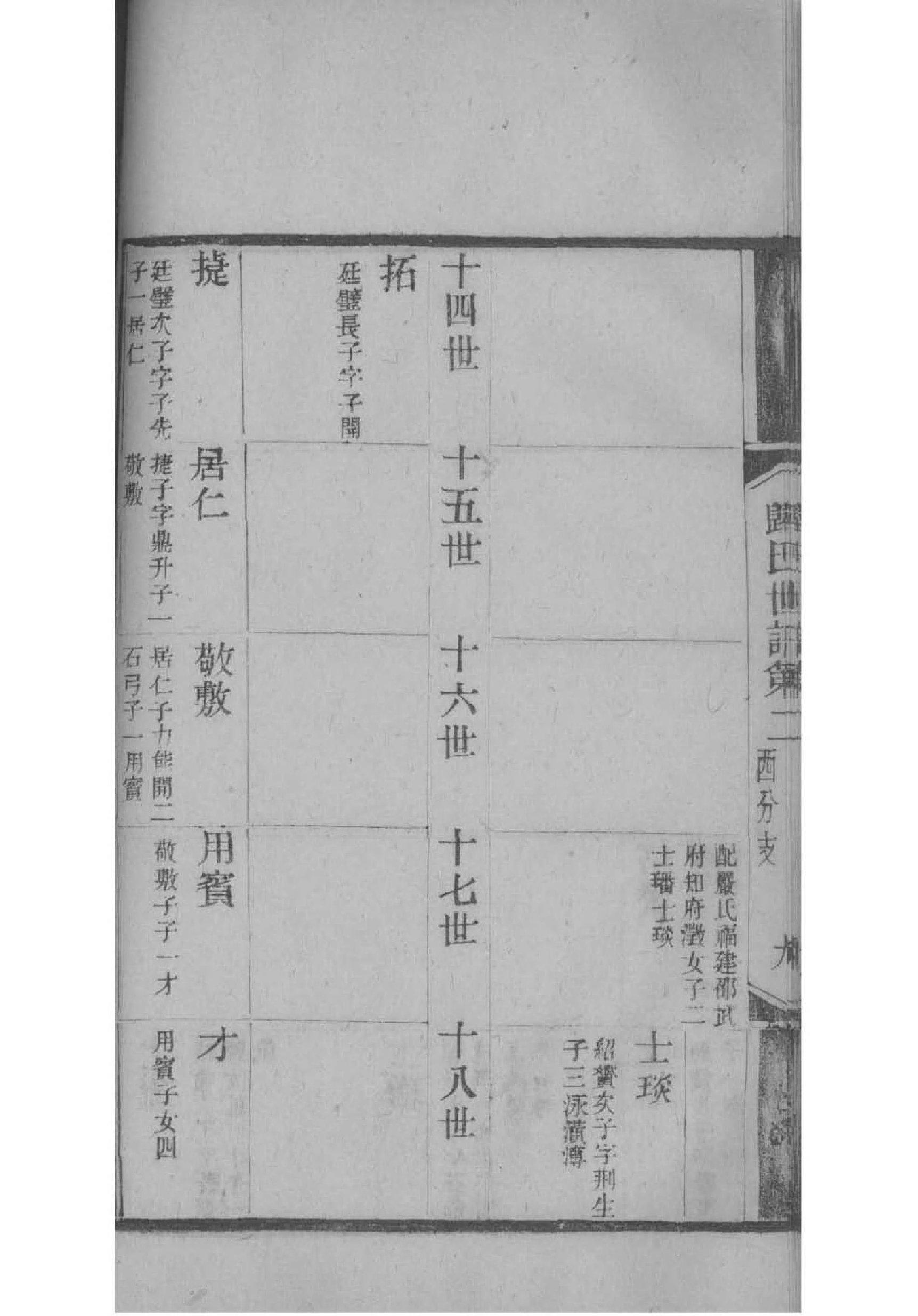 时氏族谱视频