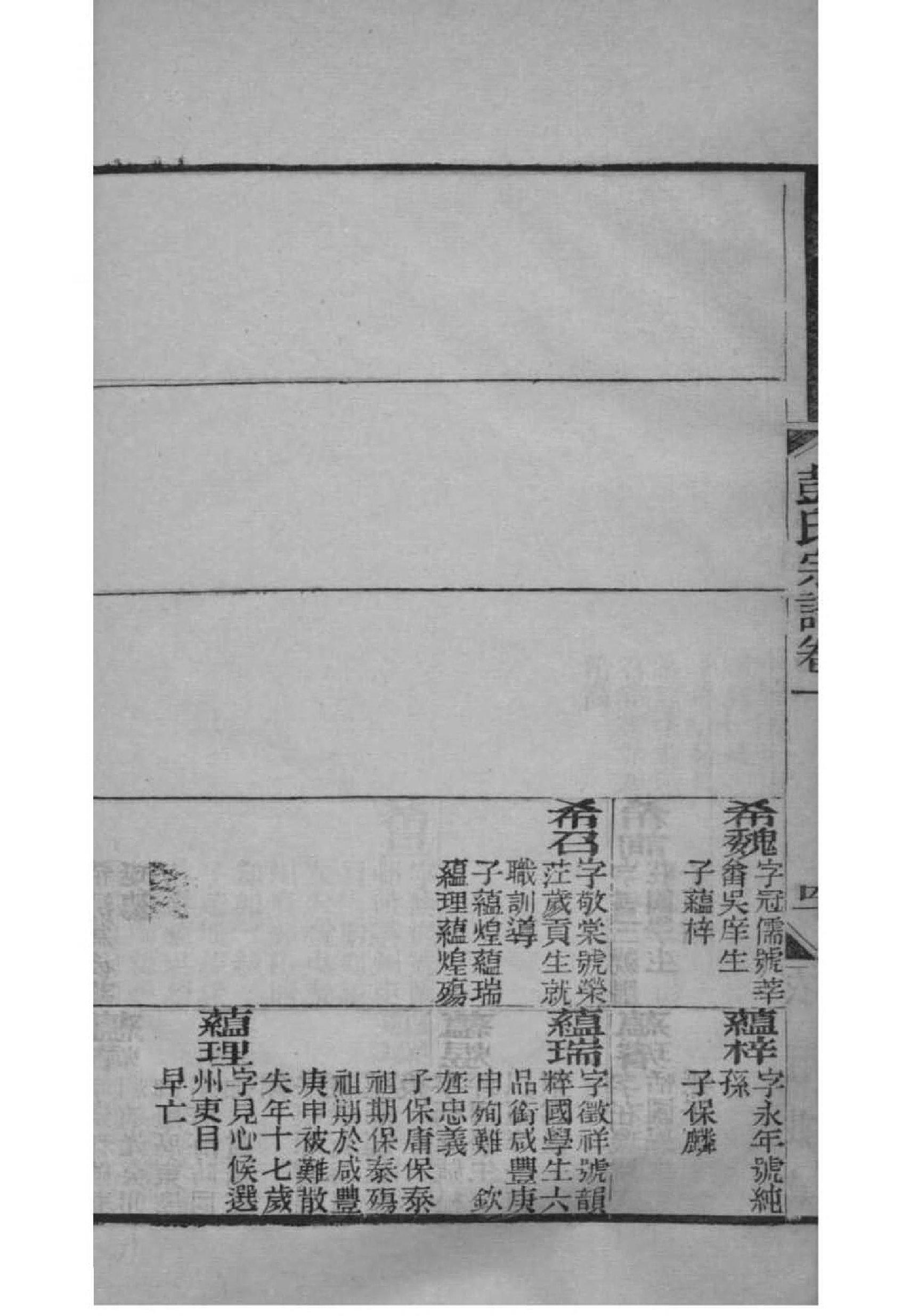 宁氏族谱图片