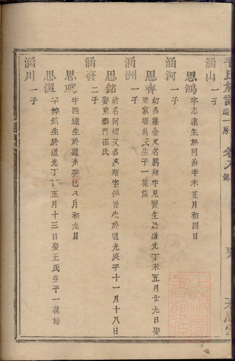 何氏族谱24字辈