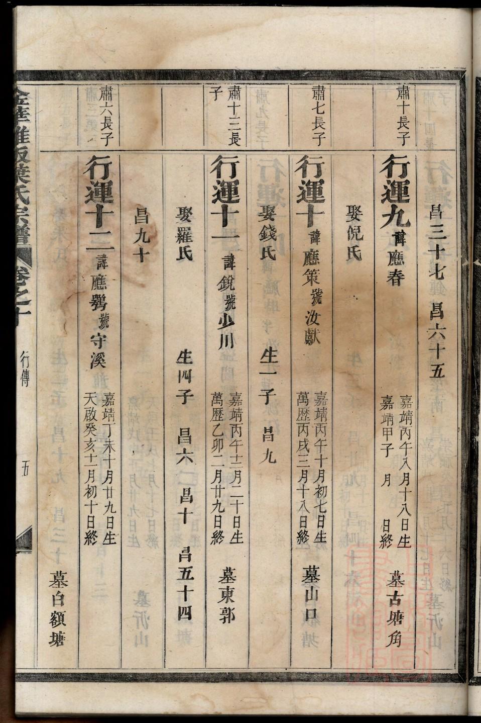 定氏的起源