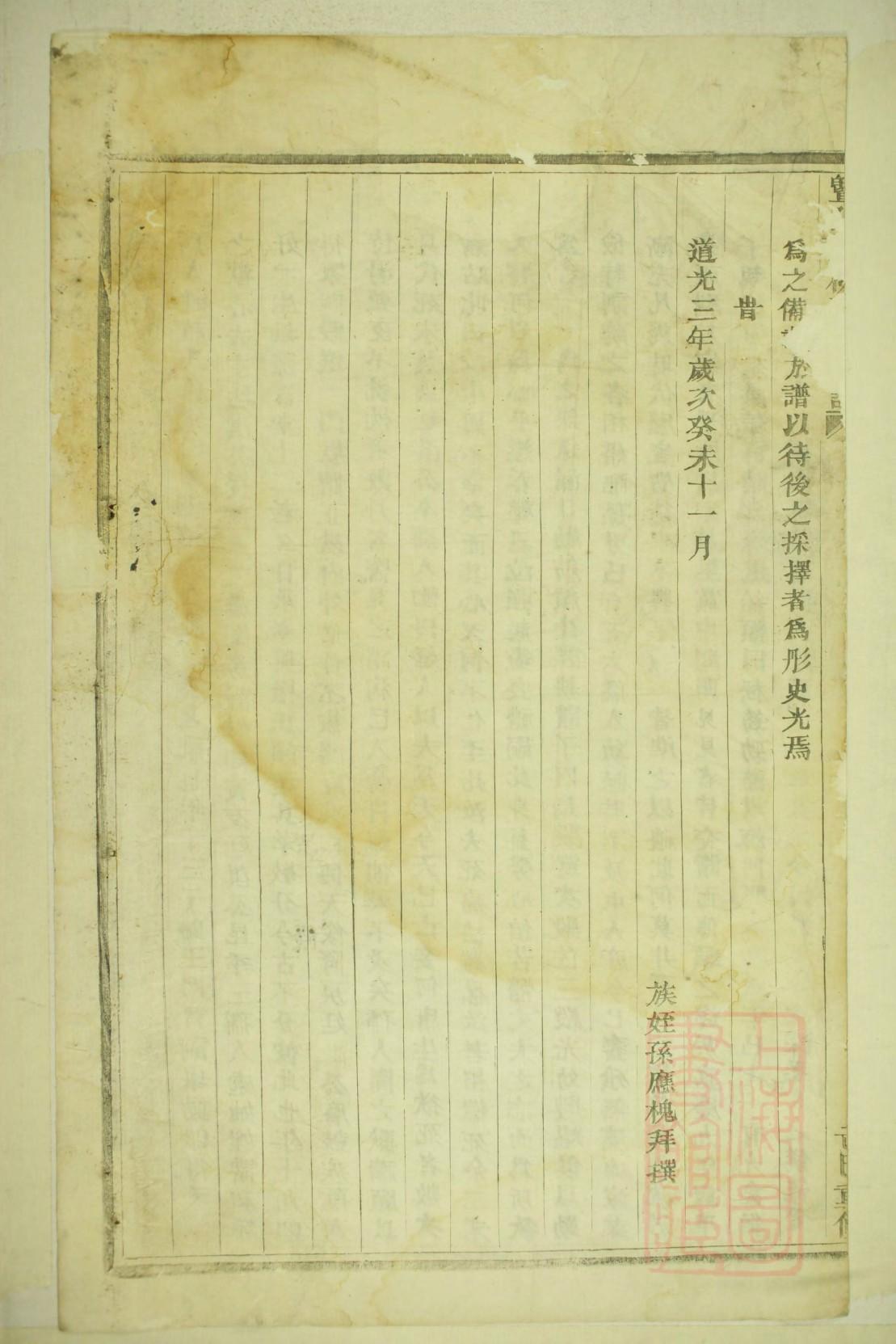 旁氏族谱购买价格