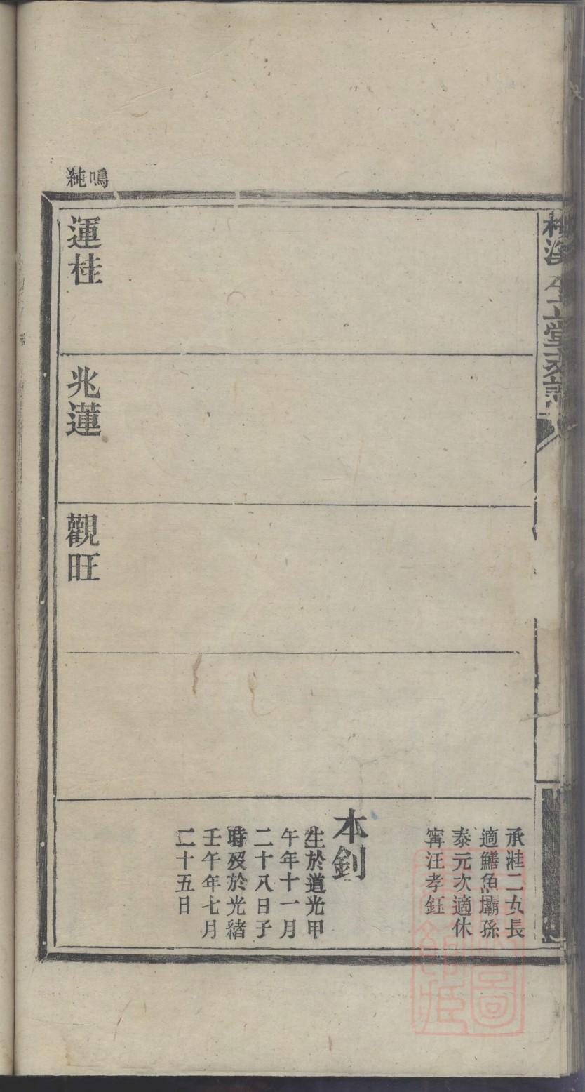 祢氏族谱十六字家训