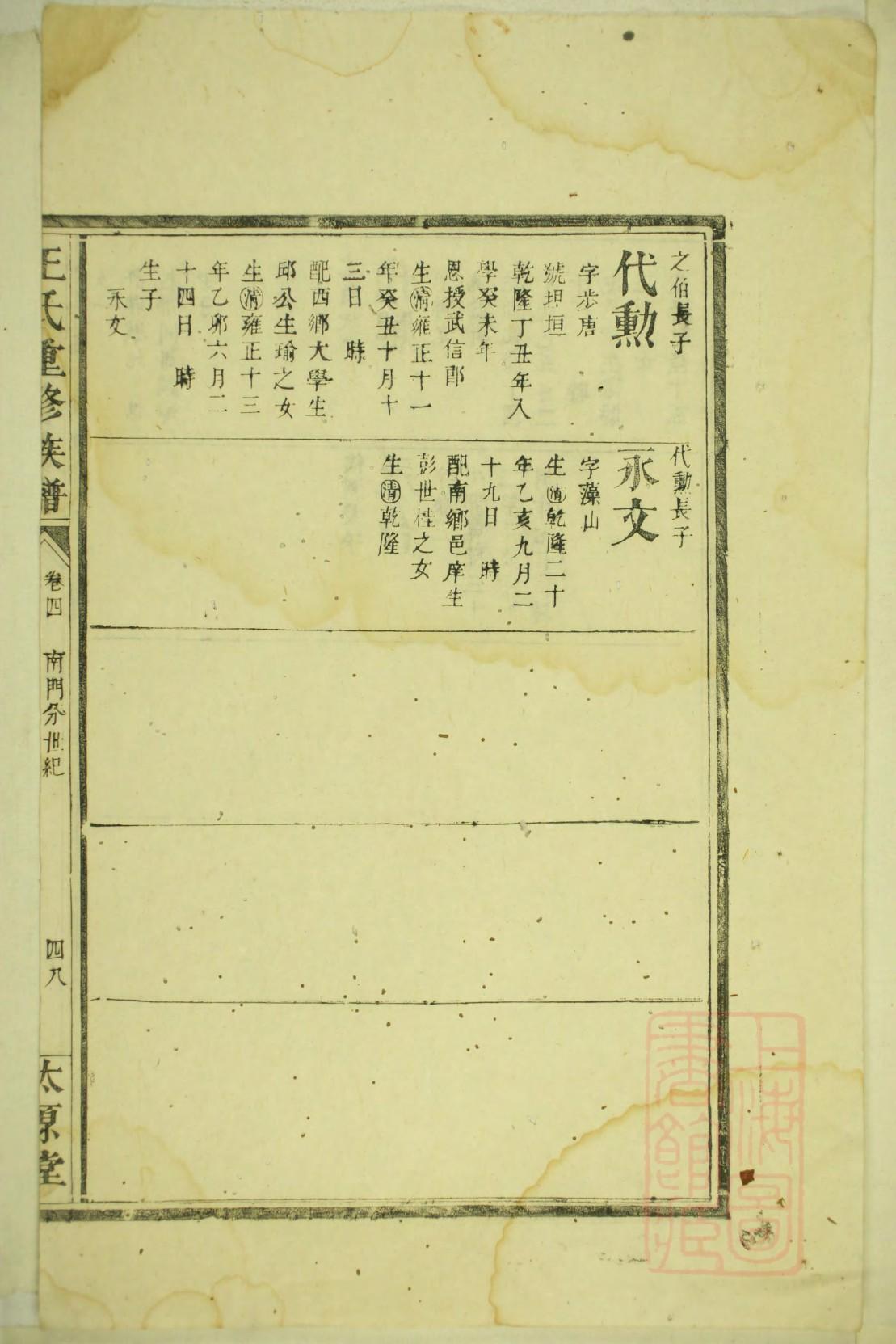 施氏怎么查自己的字辈