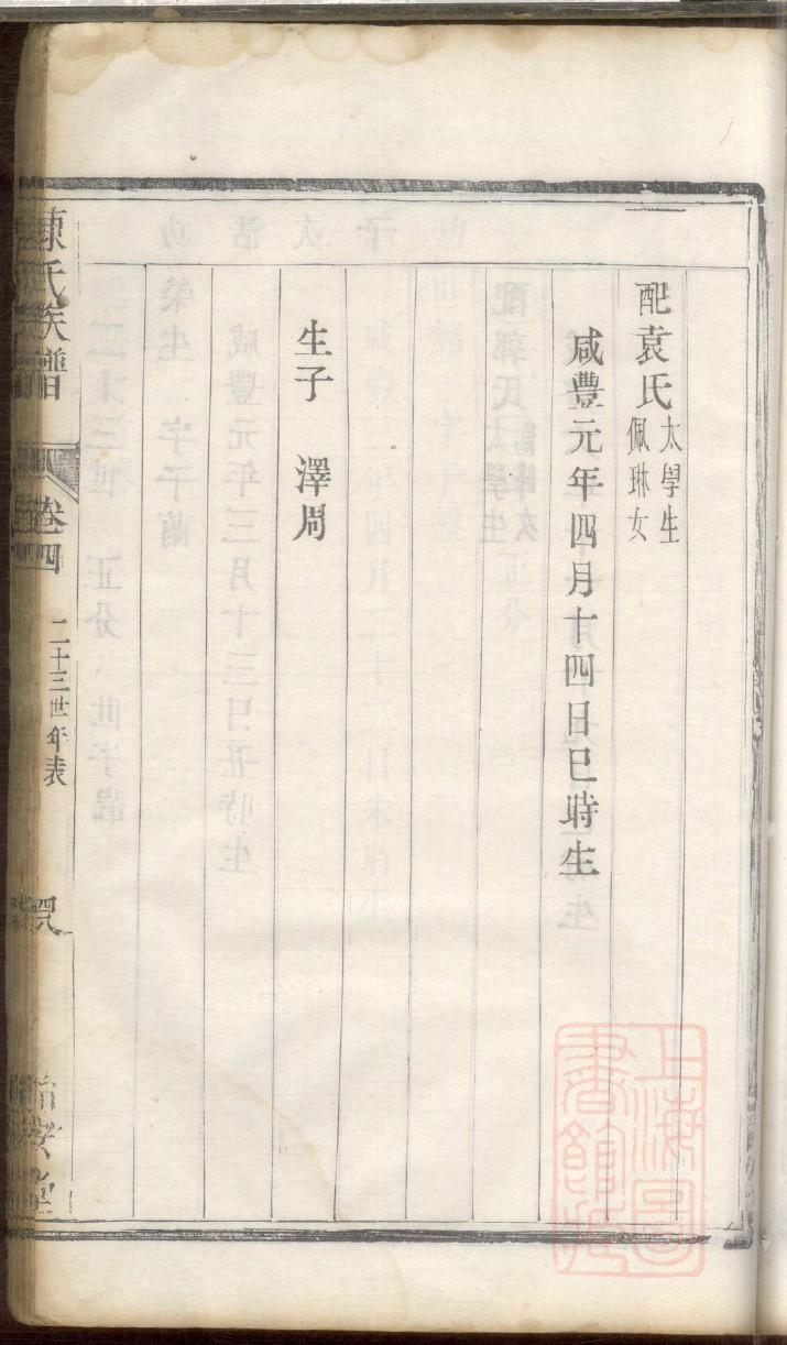 夏家家谱查询