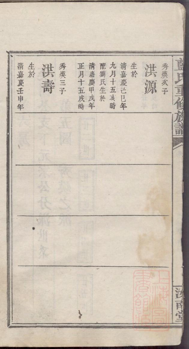 族谱排行字辈