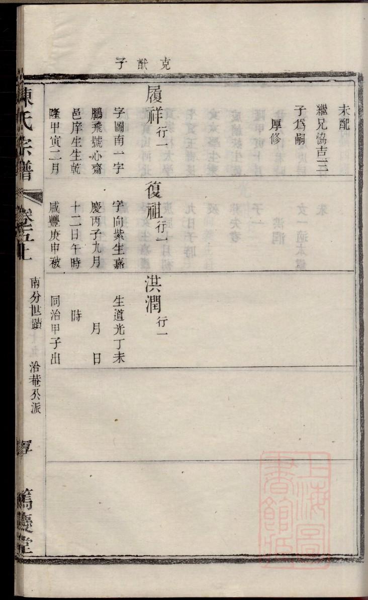 庄姓的姓氏排名