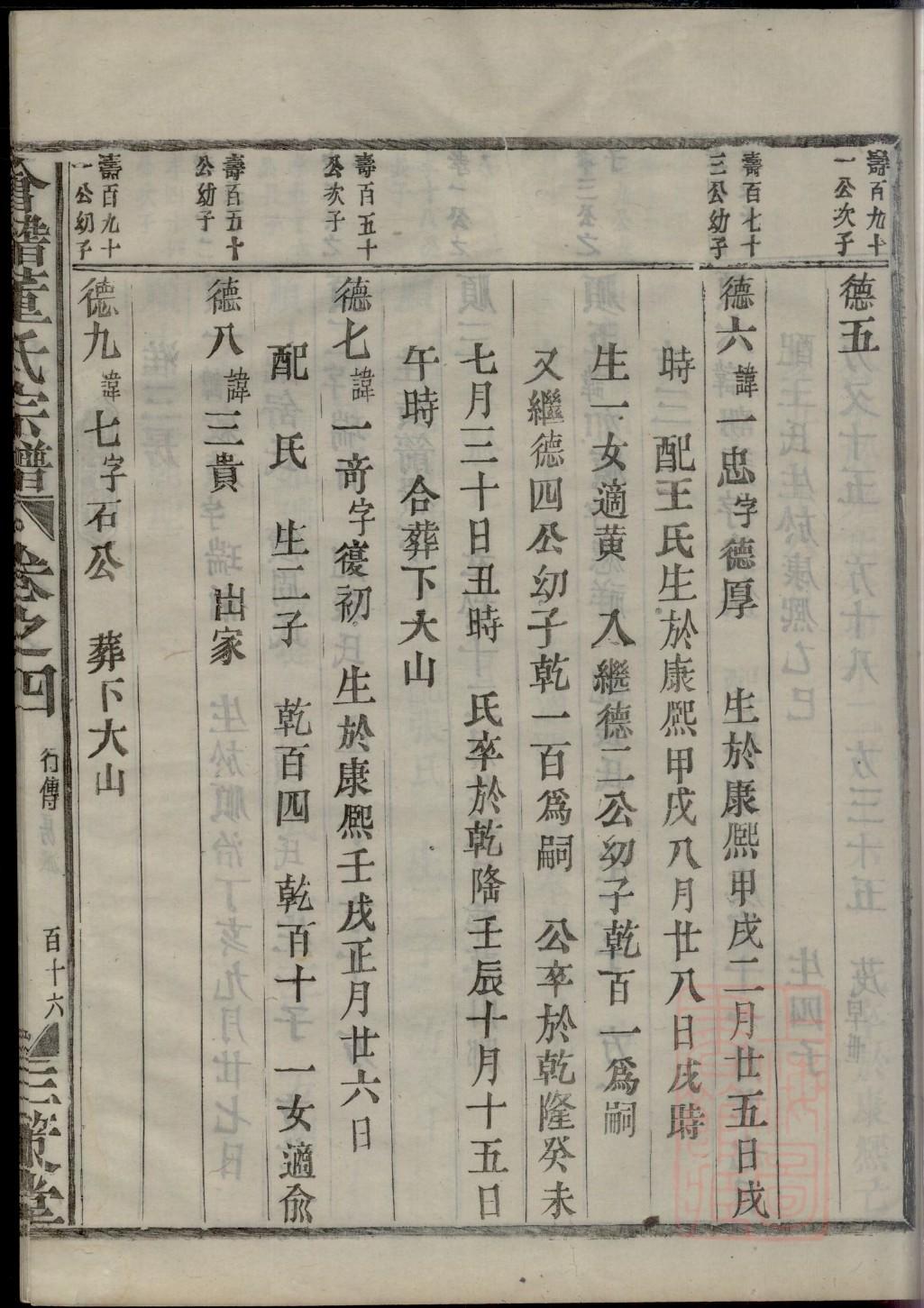 百里家家谱查询
