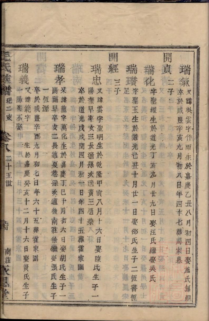 江西殷氏族谱