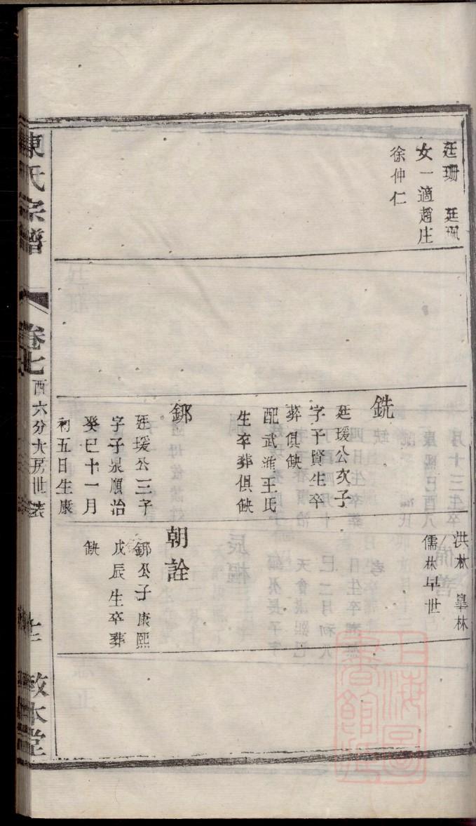 孟氏族谱24字辈