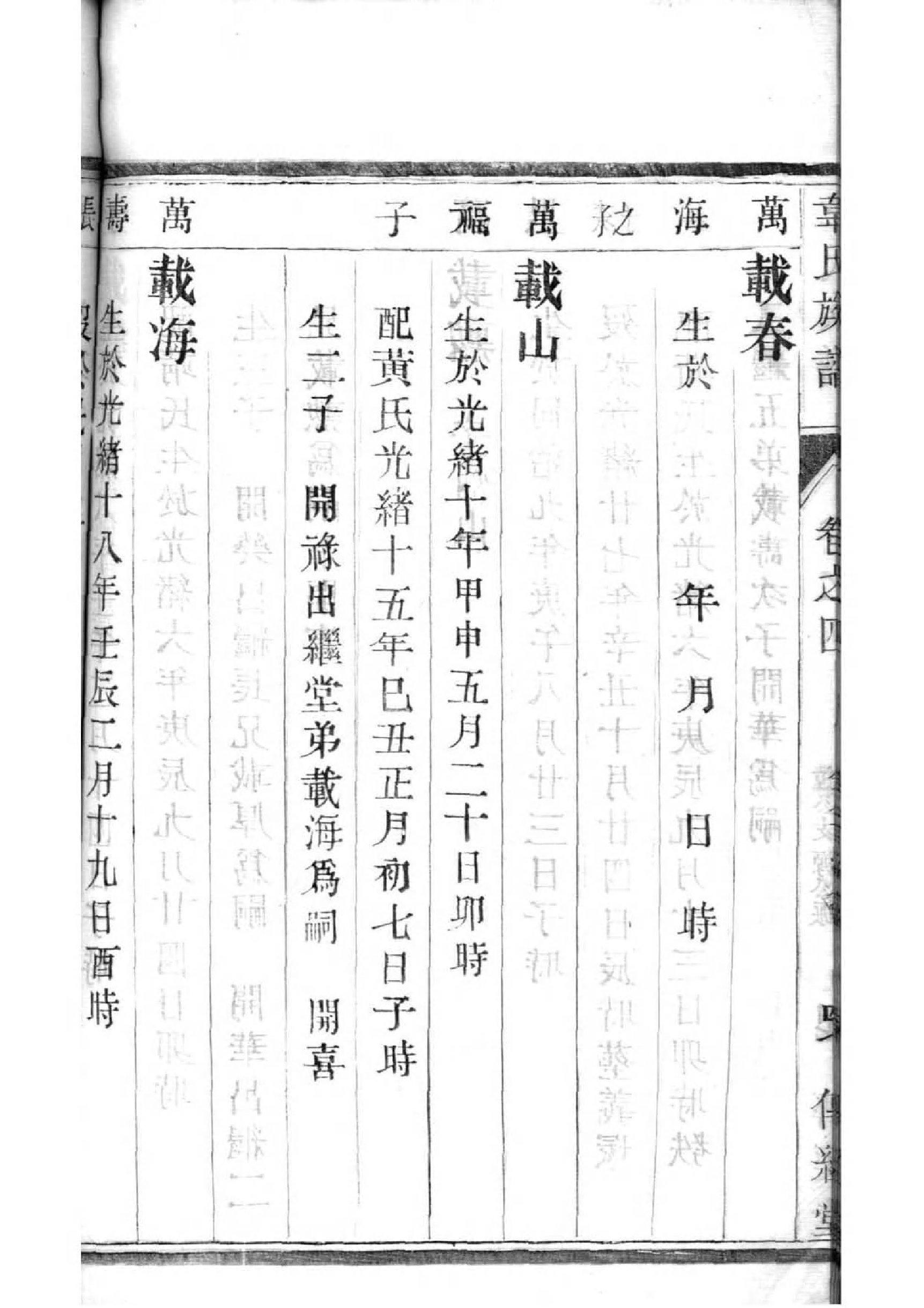 仲氏家谱全书