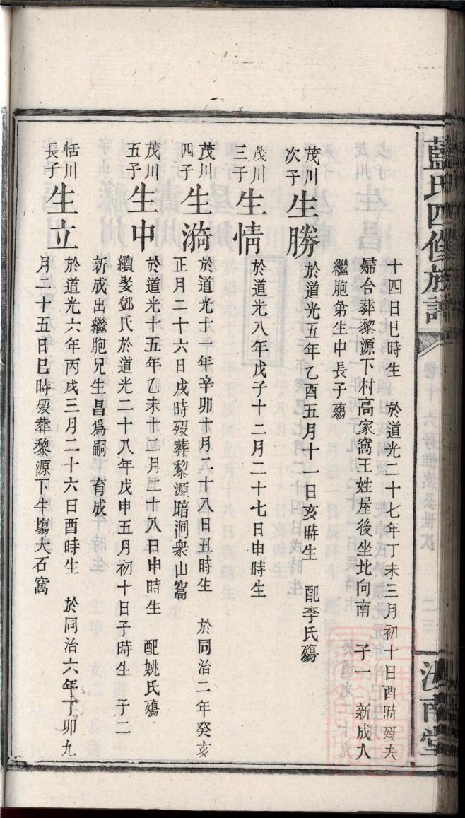 柏氏族谱字辈查询表