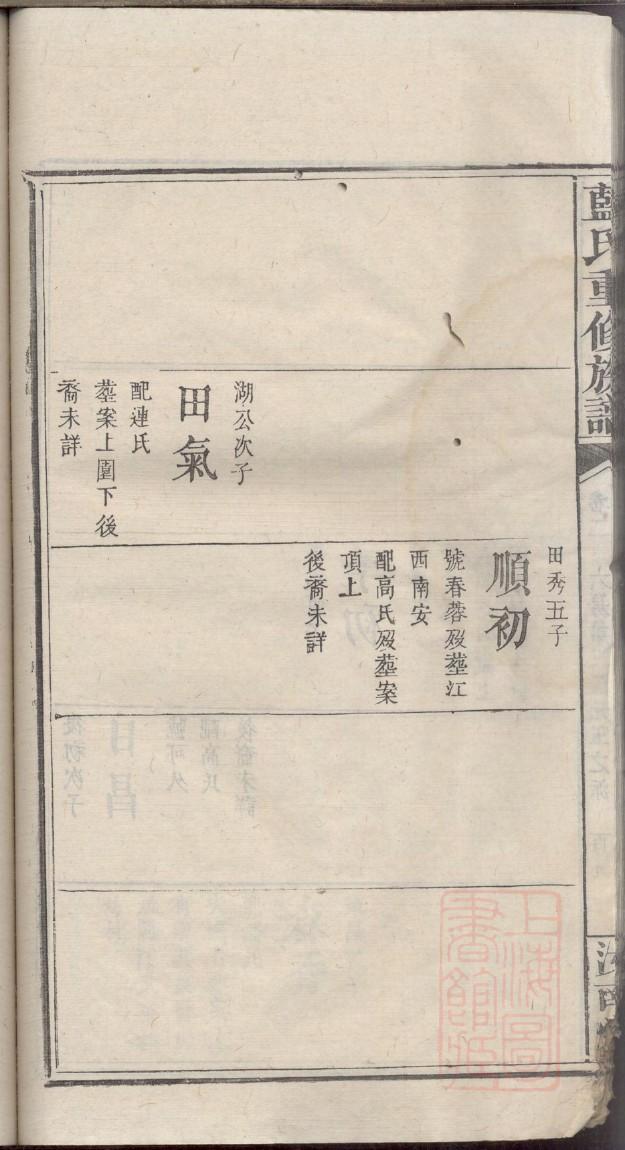 薄姓的姓氏排名